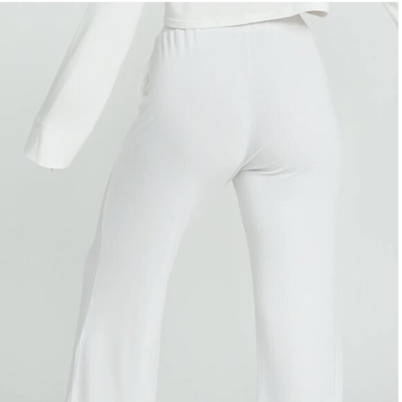 Riot swim Rory wide leg pant in Dove size L - Picture 3 of 5